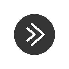 Next Button Icon Vector Illustration