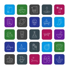 Set Of Universal Icons For Mobile Application and websites