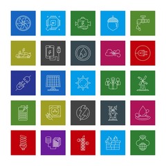 Set Of Universal Icons For Mobile Application and websites