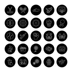 25 User interface Icon set for web and mobile applications