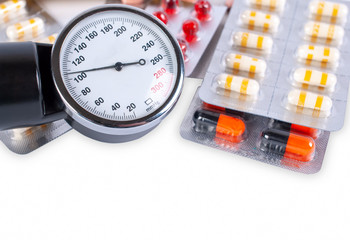 Pressure scale and pill packaging