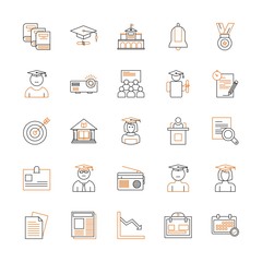25 User interface Icon set for web and mobile applications