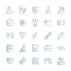25 Universal Icons Sheet