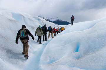 Perito Moreno Gletscher, Wanderung