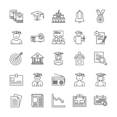25 User interface Icon set for web and mobile applications
