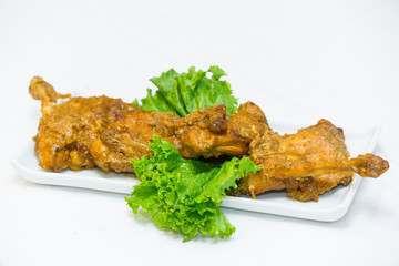 Nawabi food – Chicken Roast with gravy. This types of food are too flavourful and delicious.