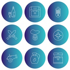 Simple Set of Universal Related Color Icons