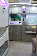 motorhome caravan interior image holiday Camper RV