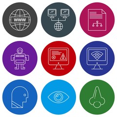 Set of Universal Pixel Perfect Icons