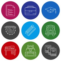 User interface Icon set for web and mobile applications