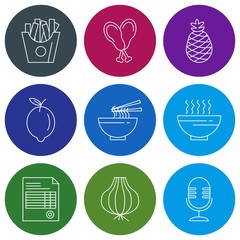 Set of 9 Quality icon