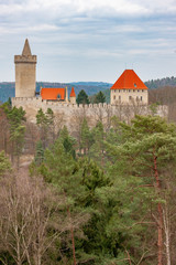 Kokorin castle in Central Bohemia, Czech Republic