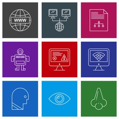 Set of Universal Pixel Perfect Icons