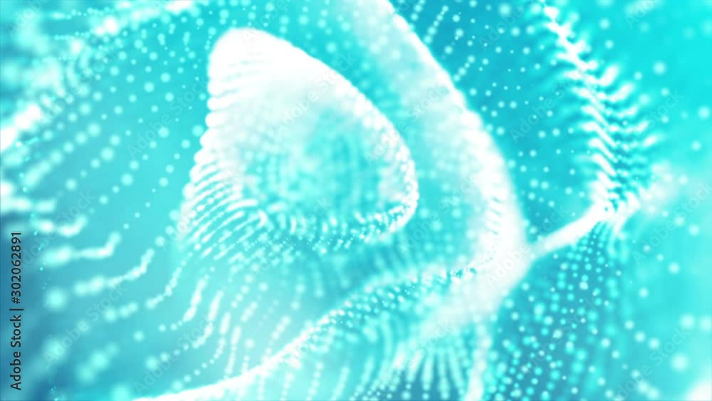 Aufkleber light particles floating in beautiful organic slow motion with shallow depth of field settings. macr
