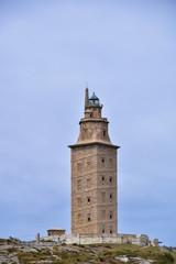 Hercules tower (lighthouse), La Coruna ( Spain)