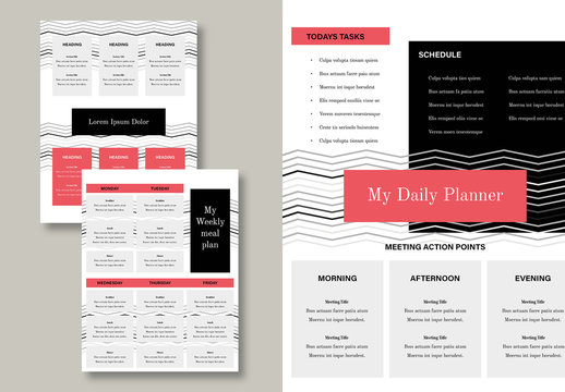 Personal Planner Layout