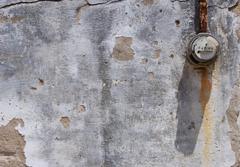 Old electricity counter 