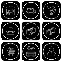 Set of 9 Quality icon