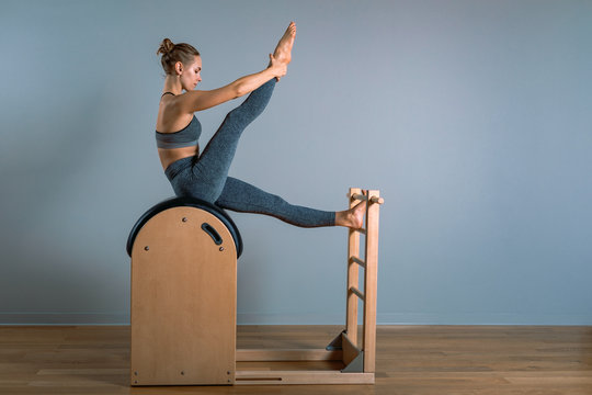Pilates Barrel Images – Browse 939 Stock Photos, Vectors, and