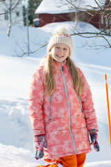 norwegian girl smiling