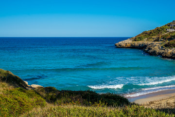 Mallorca Cala Romantica Meerblick Sommer