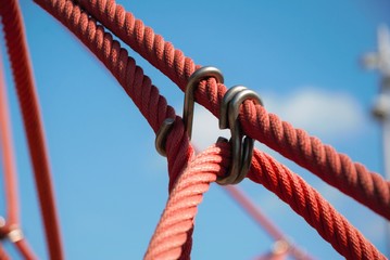 ropes on ship