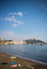 plage de Procida, Italie
