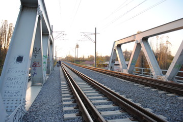 Obraz premium railway bridge