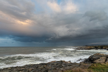 Obraz premium Storm on the Cantabrian coast!
