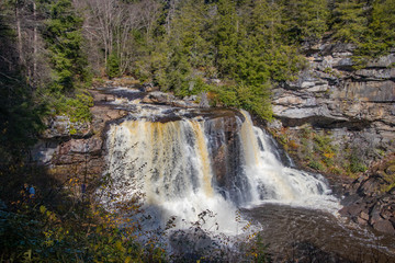 Blackwater Falls in West Virginia