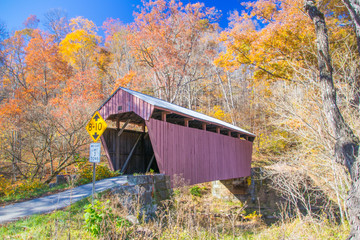 Covered bridges in Appalachia, West Virginia