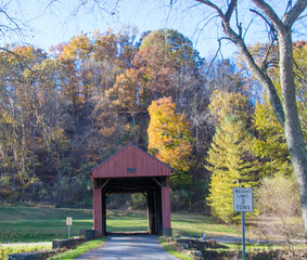 Covered bridges in Appalachia, West Virginia