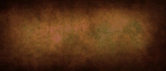 Aged brown grunge background with copy space for your text or image