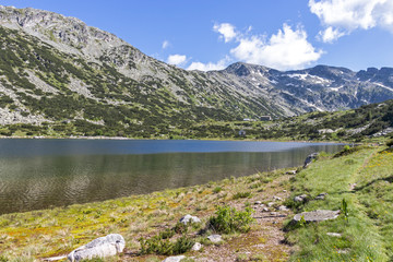 The Lower Fish Lake (Ribni Ezera), Rila mountain, Bulgaria