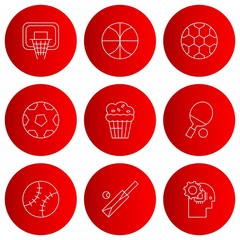 Obraz premium Universal Icons Sheet