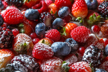 Mix of fresh berries