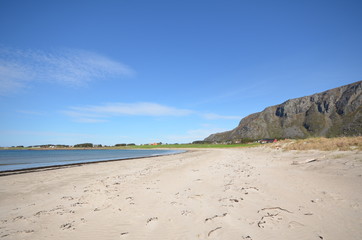 Farstad beach in Norway