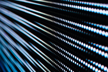 Abstract White Led Dots Background