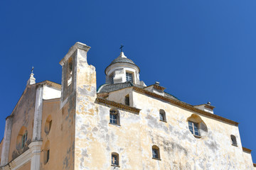 architectural framing of church