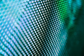 CloseUp LED blurred screen. LED soft focus background. abstract background ideal for design.
