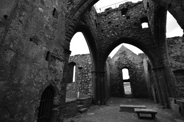 Fototapeta na wymiar Peel Castle, Isle of Man