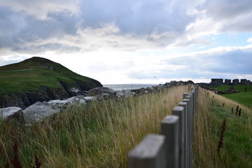 Fototapeta na wymiar Peel, Isle of Man