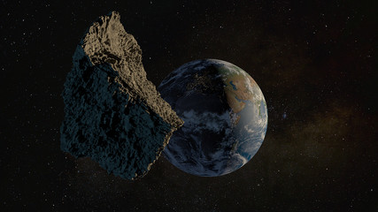 Impacto meteorito tierra