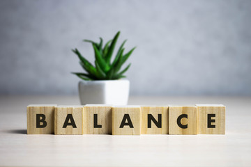 Business conceptual word collected of of wooden elements with the letters