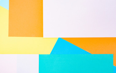 Multicolored craft paper abstract background with soft colors.