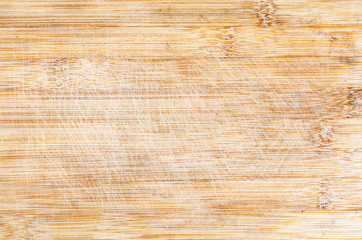 Close-up of Old grunge wooden cutting kitchen desk board background texture
