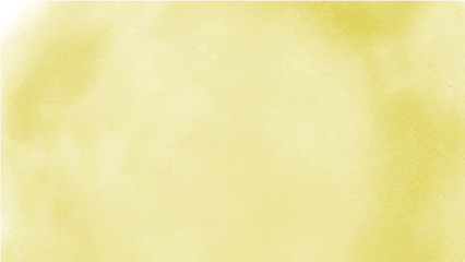 Yellow watercolor background for your design, watercolor background concept, vector.