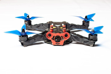 drone isolated on white background