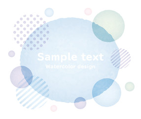 Watercolor design