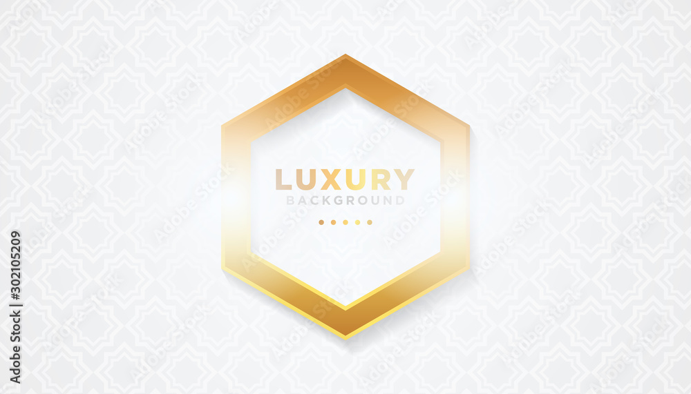 Aufkleber white abstract background with overlap layers. luxury design concept. eps 10